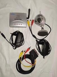 Kit telecamera wireless infrarossi 