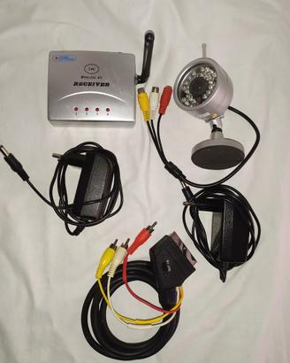 Kit telecamera wireless infrarossi 