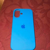 Cover iphone 16 blu