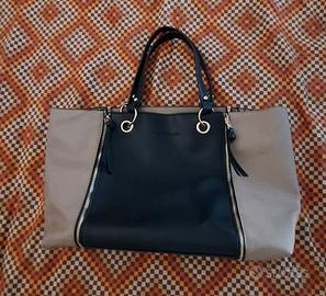 borsa ecopelle double face 