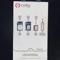 Celly Kit Adattatori Universali per Schede Sim