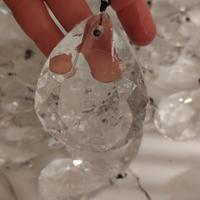 gocce di vetro per lampadario