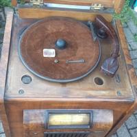 mobile radio con giradischi safar 43 