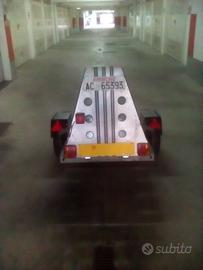 Carrello moto Cresci MT1 con scivolo incorporato