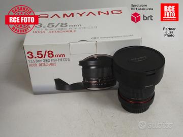 Samyang 8 F3.5 UMC Fish-eye CS II (Canon)