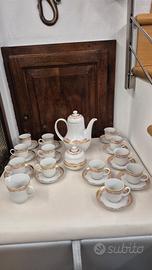 Servizio Caffè Vintage Ionia Hellas - Porcellana 