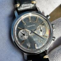 Cronografo Orator vintage Tropical Dial Raro