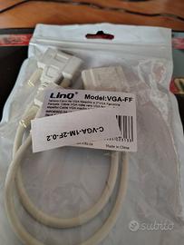 Cavo da VGA Maschio a 2 VGA Femmina
