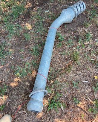 Tubo pescante Ø120 mm per irrigazione agricola