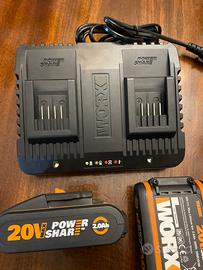 Batteria Worx con caricatore WA3551