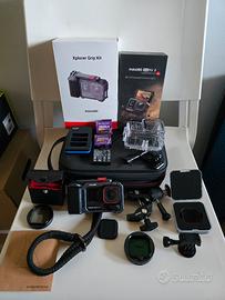 Insta360 Ace Pro 2 Mega Pack + 4 batterie + 256Gb