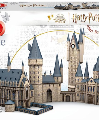 Puzzle 3D del Castello di Hogwarts