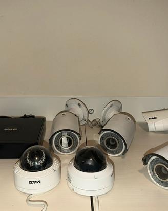 Kit videosorveglianza MAZI completo (DVR+7 cam)