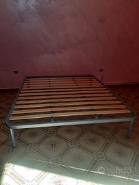 Rete ortopedica matrimoniale con doghe