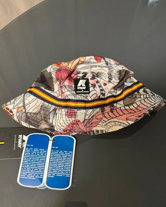 Cappello K-Way Bob Bucket Hat Packable nuovo