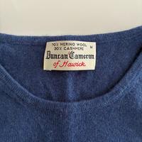 Duncan Cameron of Hawick sotto giacca in cashmire