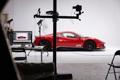 Fotografia in studio di auto e moto