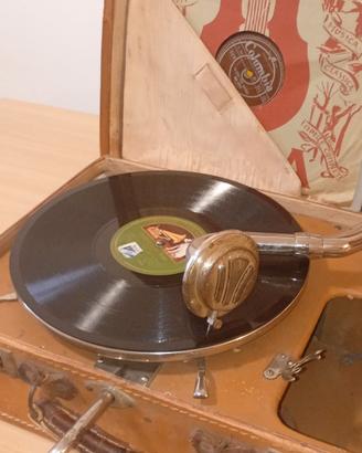 grammofono  portatile 