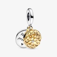 Pandora Charm doppio margherita bicolore 762341C01