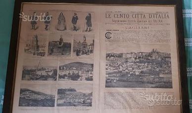 Cagliari - Immagini 1891 - Stampe ORIGINALE