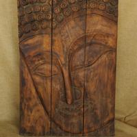 Quadro in legno di Buddha