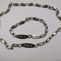 collana e bracciale uomo Mooby