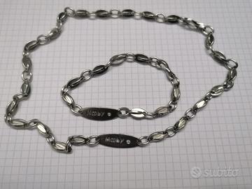 collana e bracciale uomo Mooby