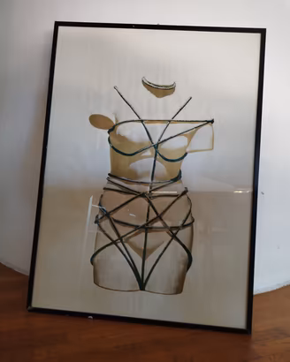 quadro Serigrafia La venere di Man Ray