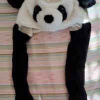 cappello bambini panda