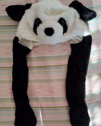 cappello bambini panda