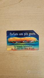 scheda telefonica rarissima italiana