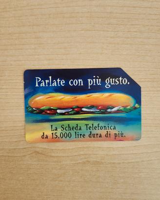 scheda telefonica rarissima italiana