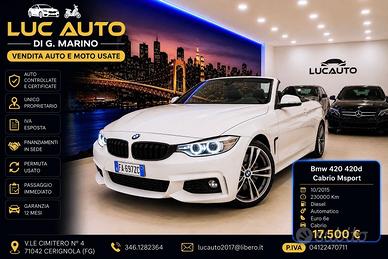 Bmw 420 420d Cabrio Msport