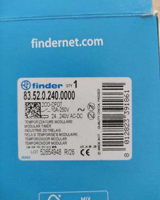 relè Finder nuovi