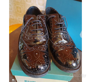 Scarpe artigianali Bionatura n.37 in vero cuoio