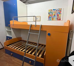 Cameretta completa 3 letti