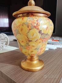 Anfora, con coperchio, da arredo