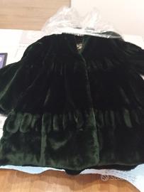 pelliccia cappotto a ruota