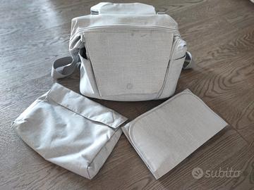 Borsa per cambio stokke xplory grey melange