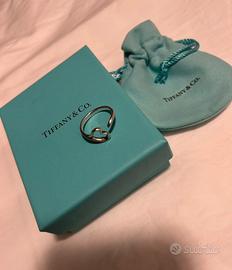 Anello argento Tiffany