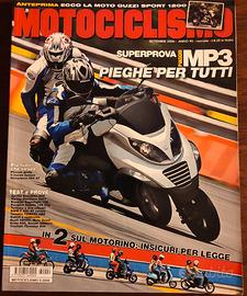 MOTOCICLISMO 09/2006 PIAGGIO MP3 250/BUELL XB9SX L