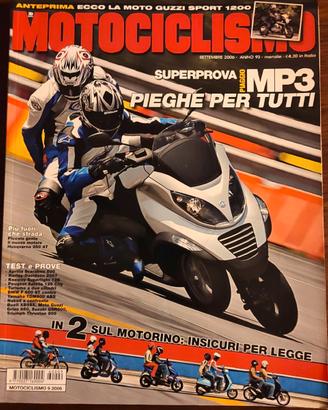 MOTOCICLISMO 09/2006 PIAGGIO MP3 250/BUELL XB9SX L