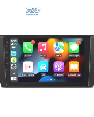 RADIO GPS ANDROID 14 BMW E90 E91 E92 E93 SCHERMO 9