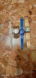 orologi in plastica+bigiotteria