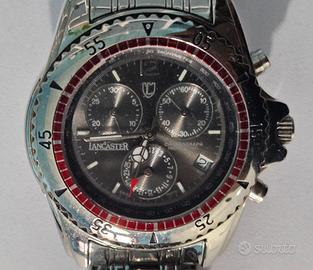 Orologio Lancaster cinturino acciaio e cronometro