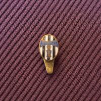 Spilla mostrina Juventus vintage