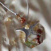 Collana con Ciondolo stella marina - Artigianale 