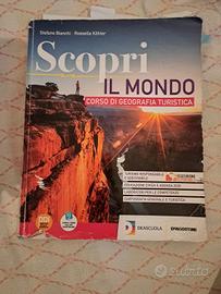 libro di geografia Scopri il mondo 