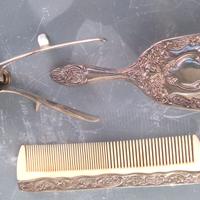 Parure pettine spazzola tagliacapelli