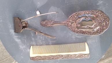 Parure pettine spazzola tagliacapelli
